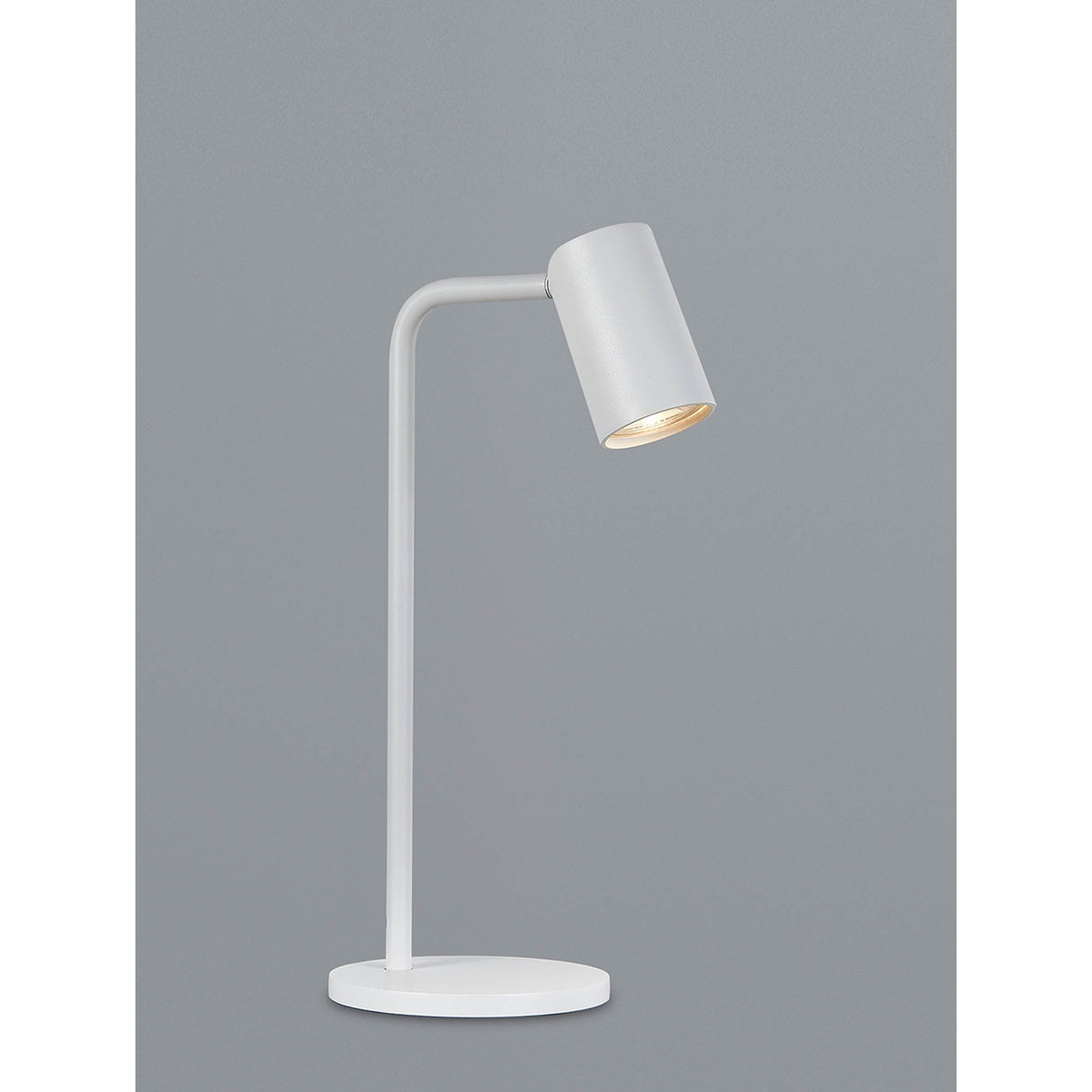 Sal Small 1 Light Table Lamp - Matt White