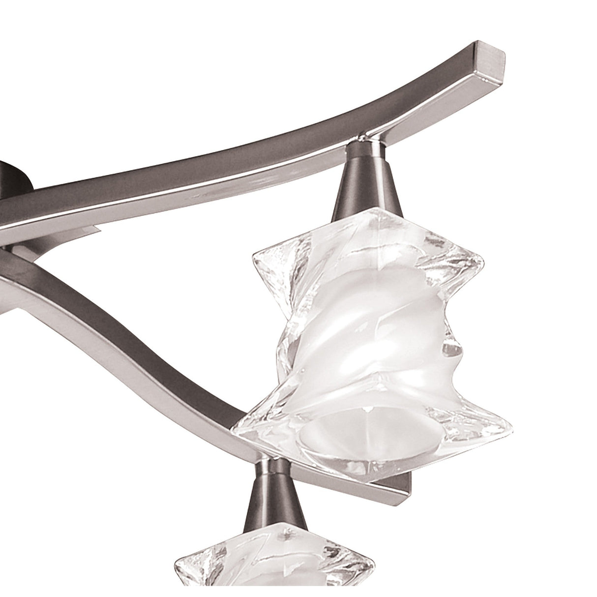 Salomon 4 Light Semi-Flush Ceiling Light – Polished Chrome