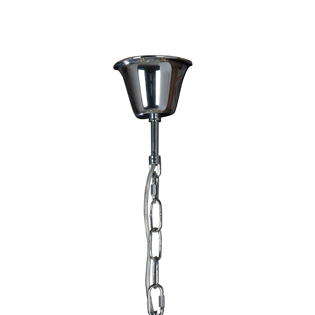 Santo 78cm 2 Tier 12 Light Crystal Chandelier - Polished Chrome