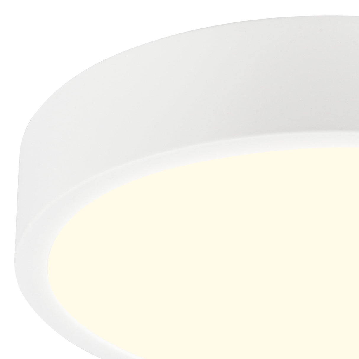 Saona Extra Small Round LED Flush Ceiling Light 8W 3000K - White