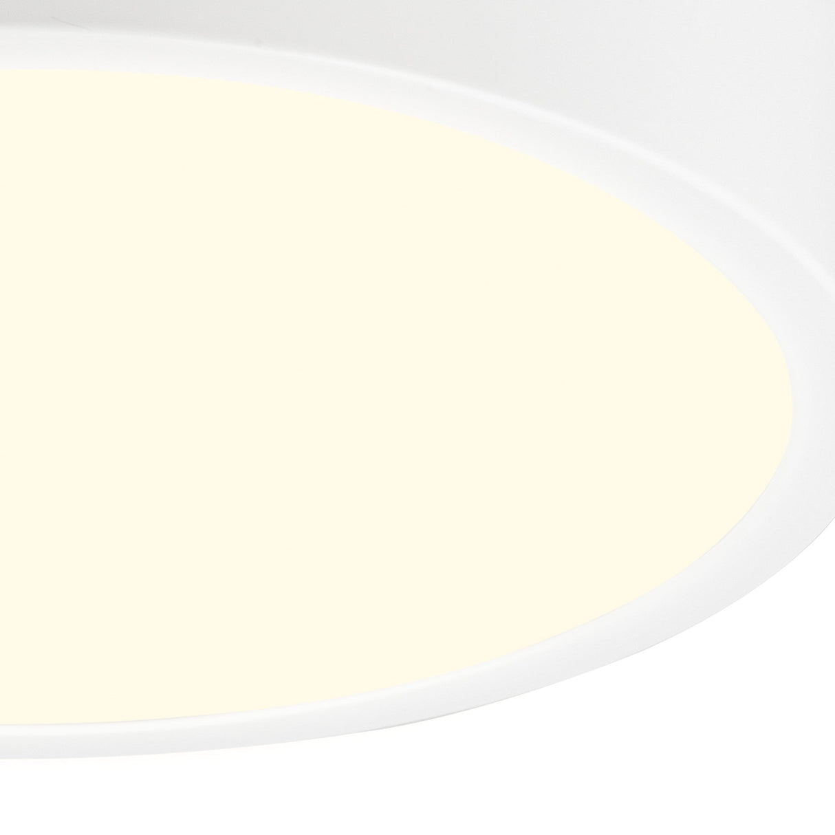 Saona Extra Small Round LED Flush Ceiling Light 8W 3000K - White