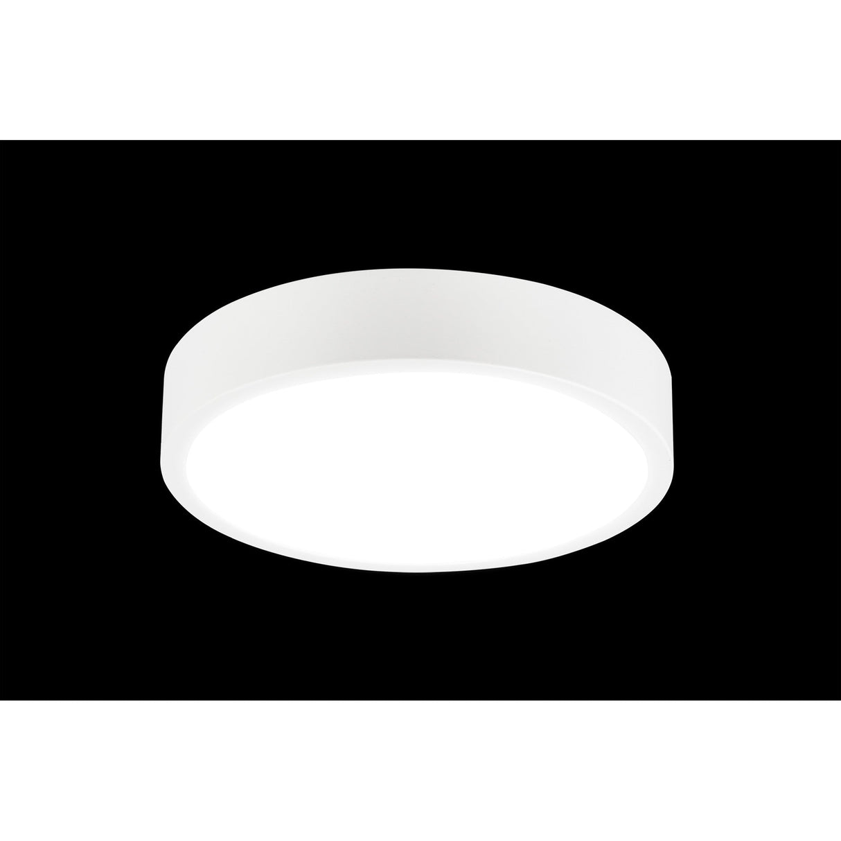 Saona Extra Small Round LED Flush Ceiling Light 8W 4000K - White