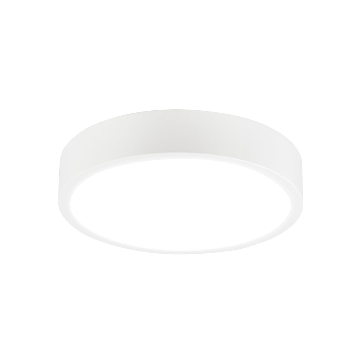 Saona Small Round LED Flush Ceiling Light 14W 4000K - White