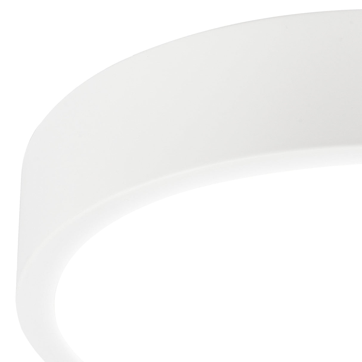 Saona Medium Round LED Flush Ceiling Light 24W 4000K - White