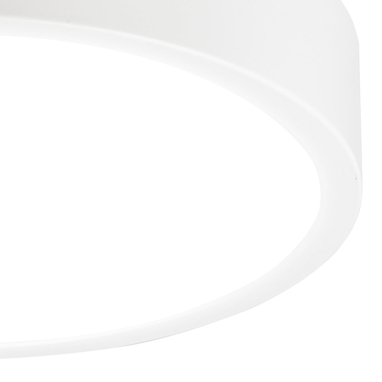 Saona Large Round LED Flush Ceiling Light 30W 4000K - White