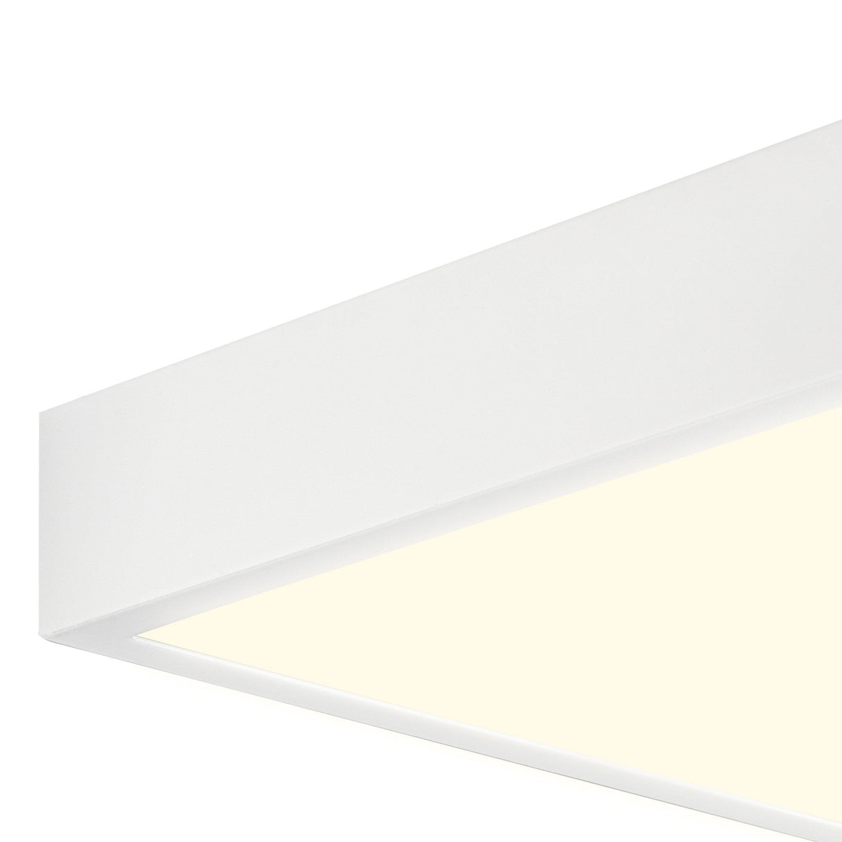 Saona Extra Small Square LED Flush Ceiling Light 8W 3000K - White