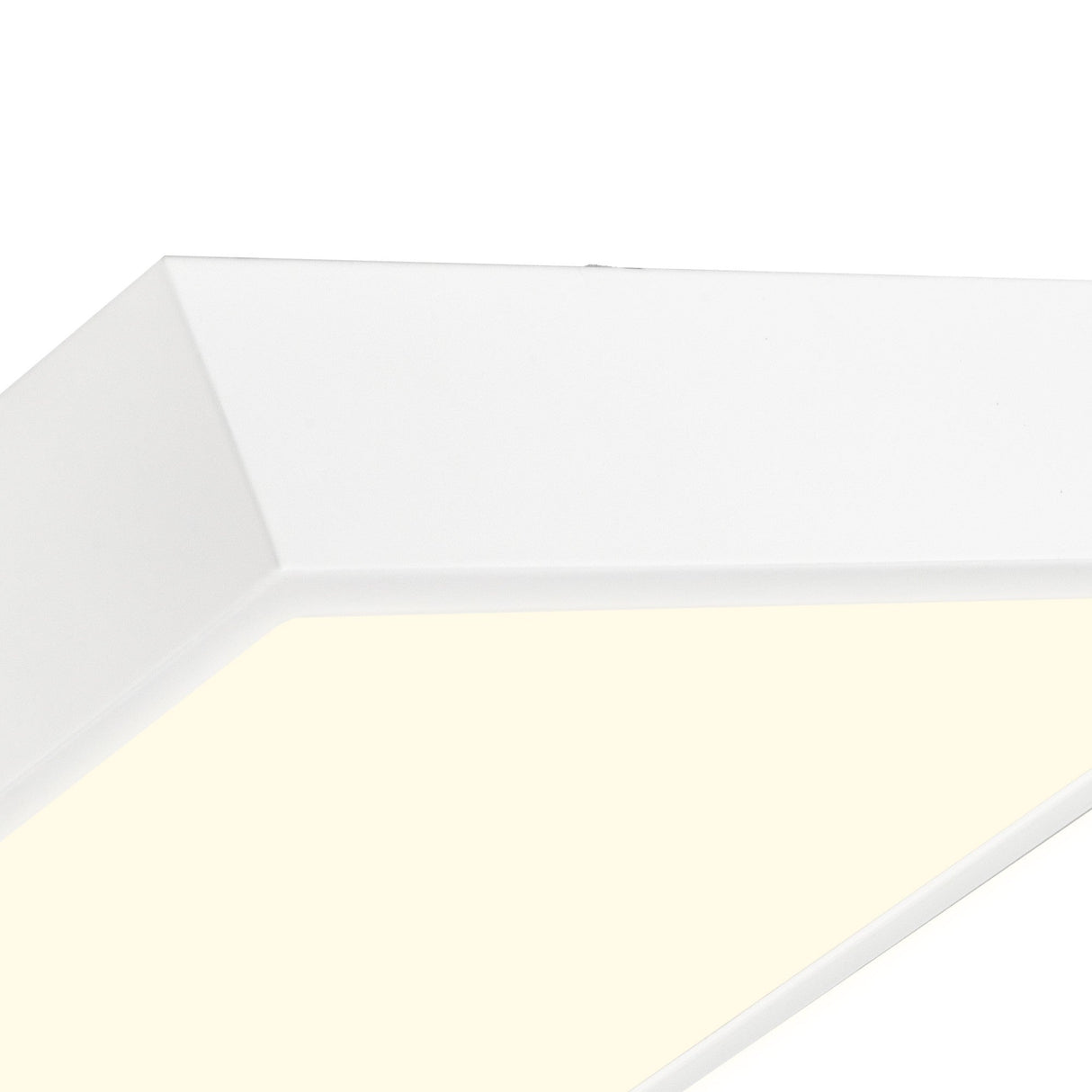 Saona Extra Small Square LED Flush Ceiling Light 8W 3000K - White