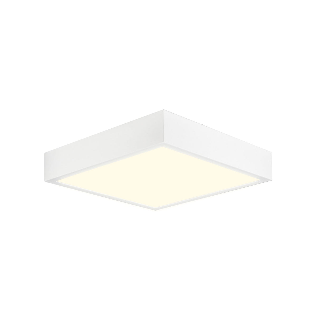Saona Extra Small Square LED Flush Ceiling Light 8W 3000K - White