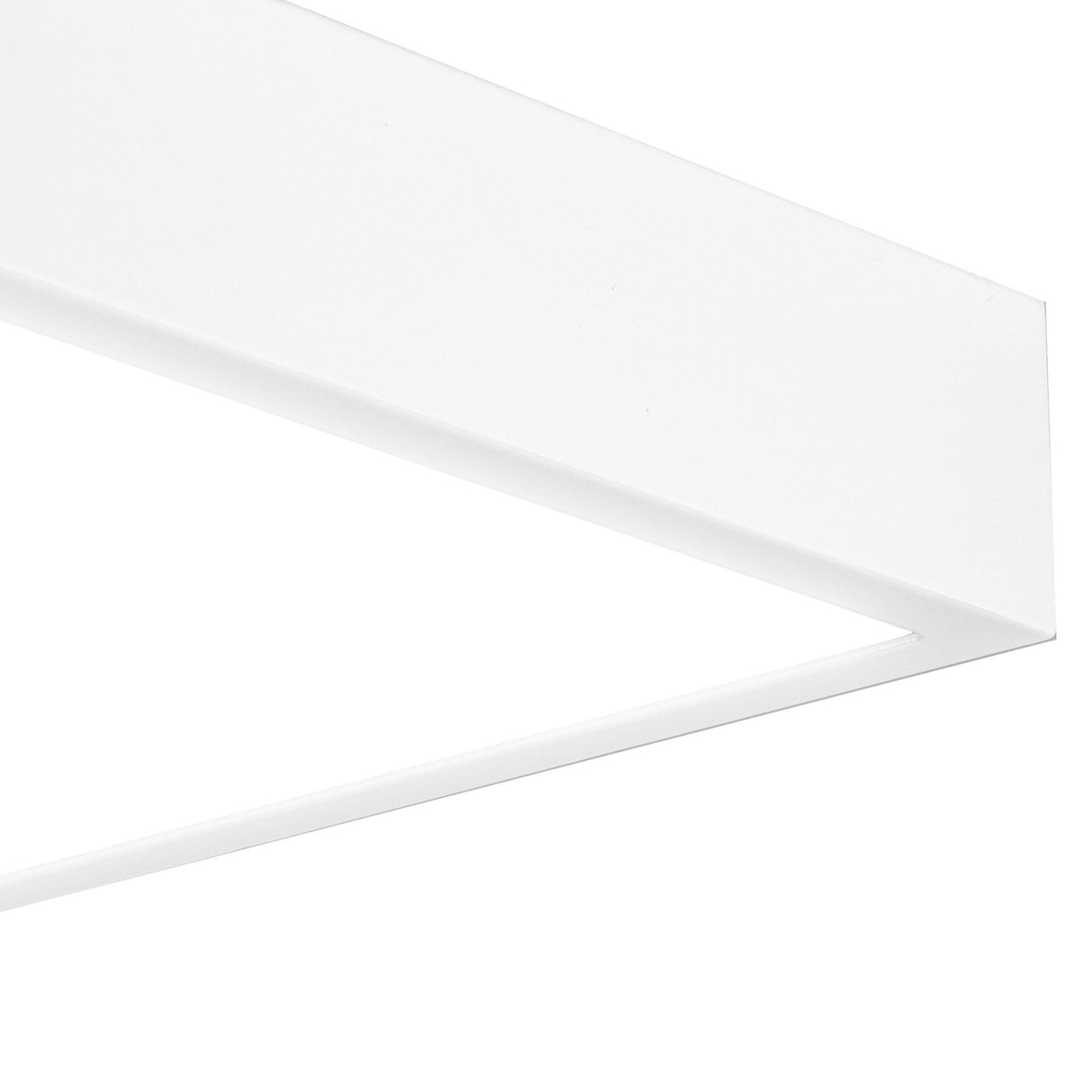 Saona Medium Square LED Flush Ceiling Light 24W 4000K - White