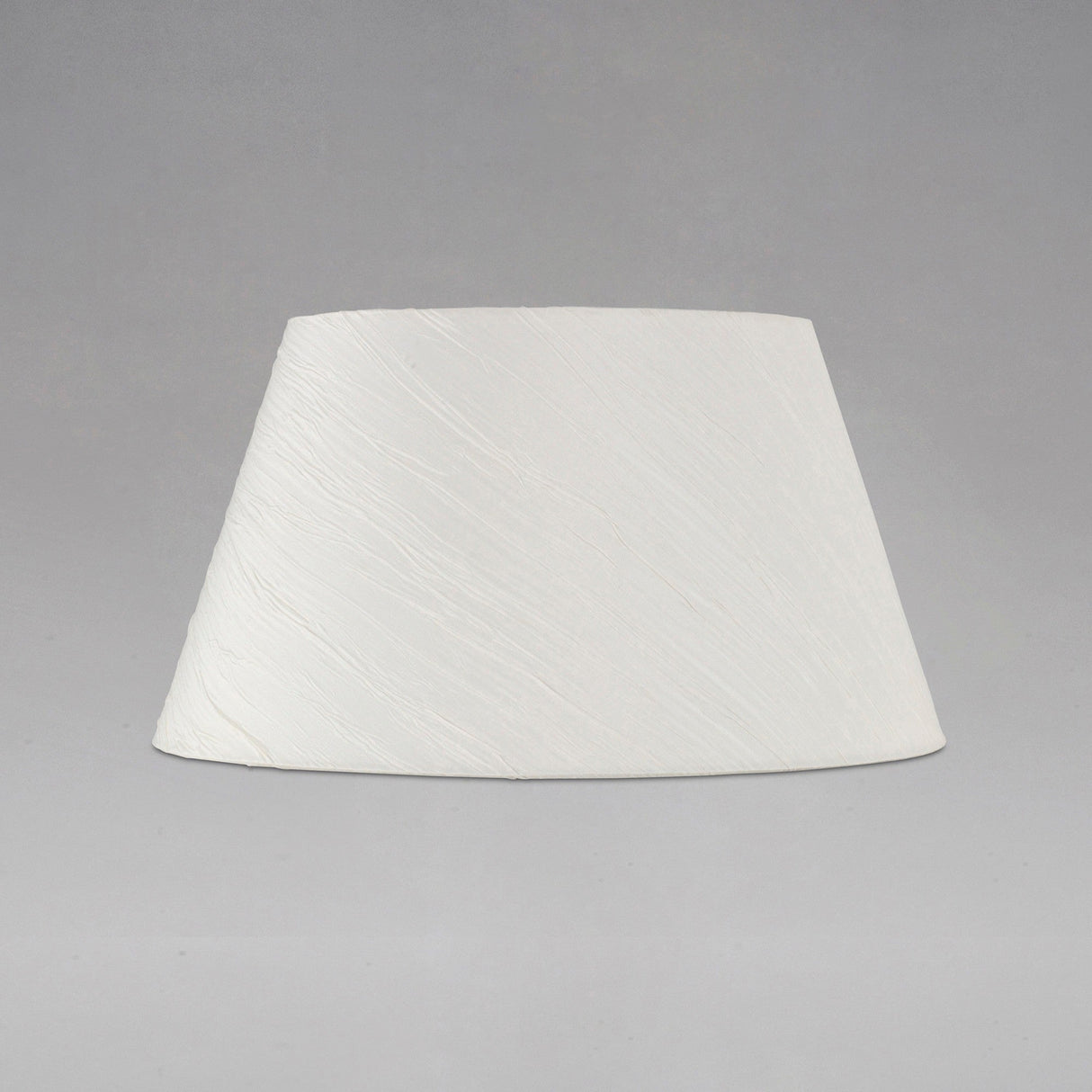 Wrinkle Lampshade - Cream, 20/30cm x 16cm