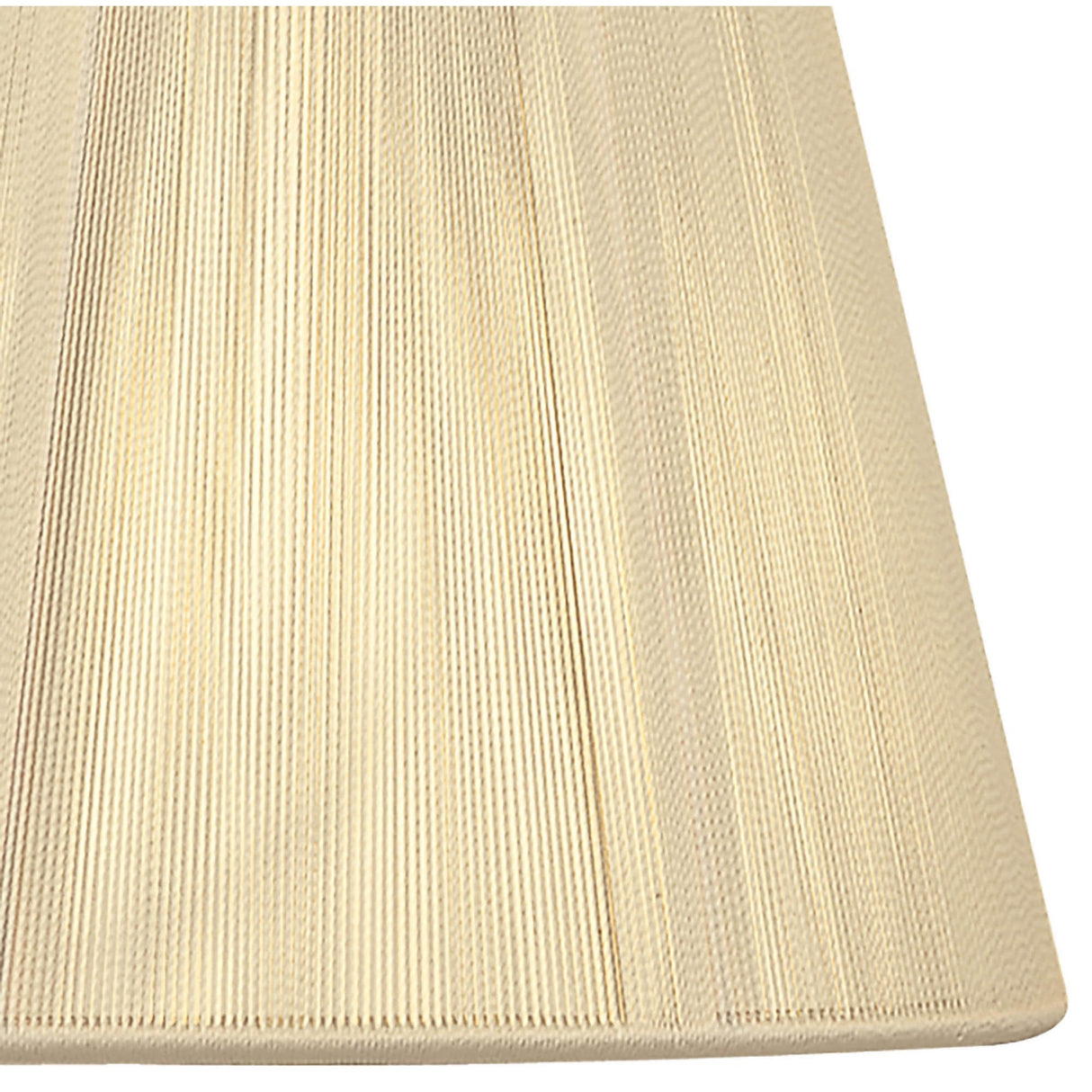 Clip-On Silk String Lampshade - Ivory Cream, 8/13cm x 11cm