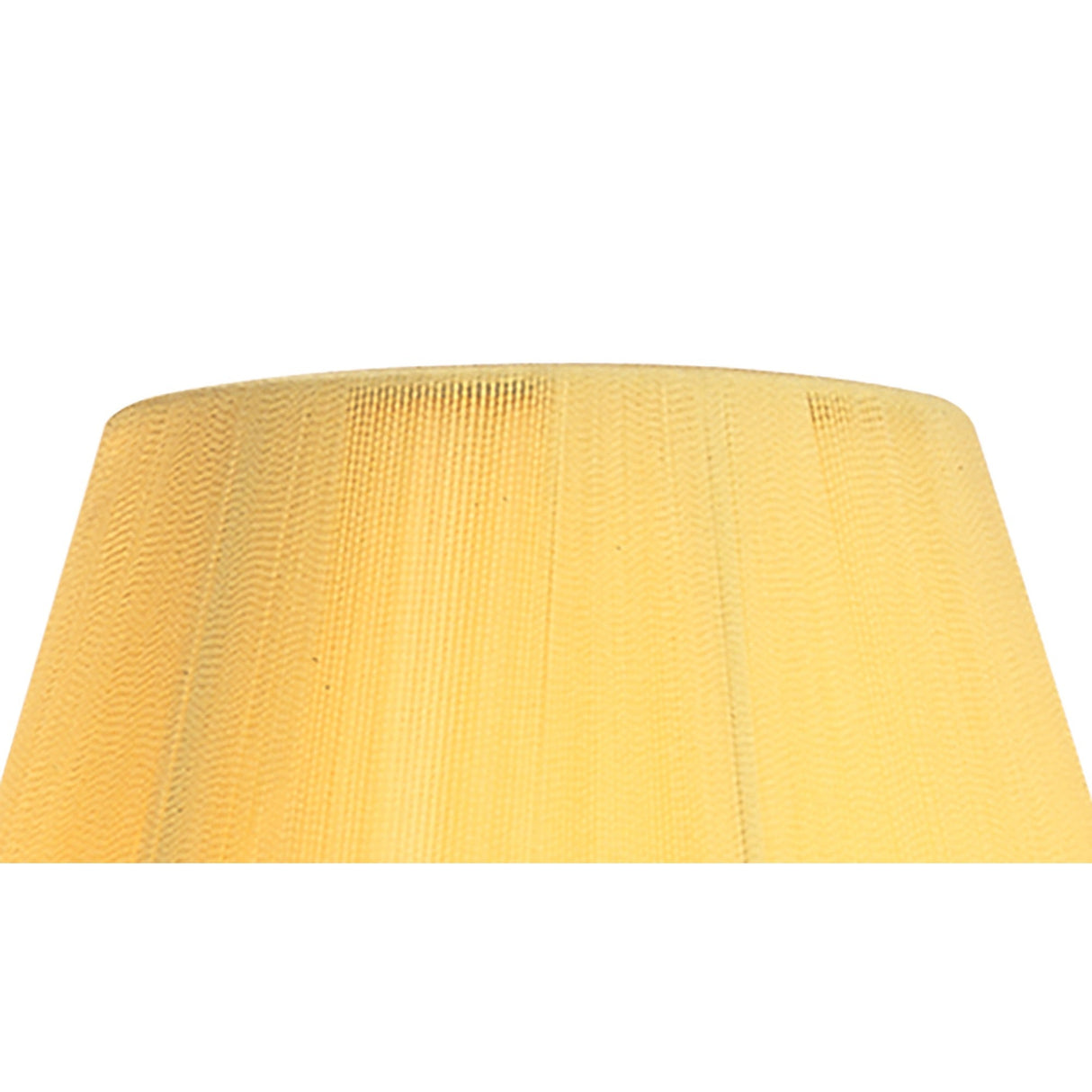 Silk String Lampshade - Amber Cream, 19/30cm x 19.5cm