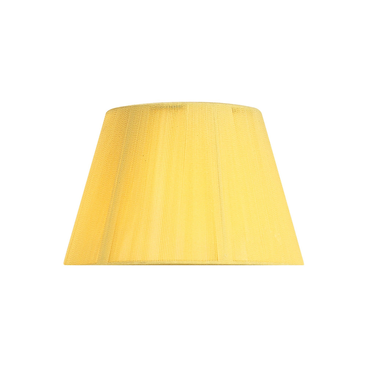 Silk String Lampshade - Amber Cream, 19/30cm x 19.5cm