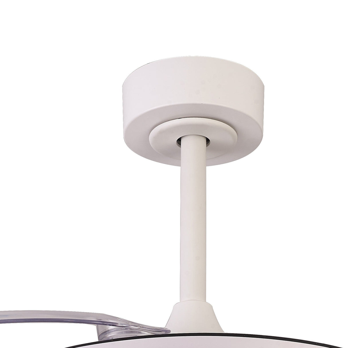 Siberia RGB CCT Dimmable LED Ceiling Fan Light With Remote Control - White