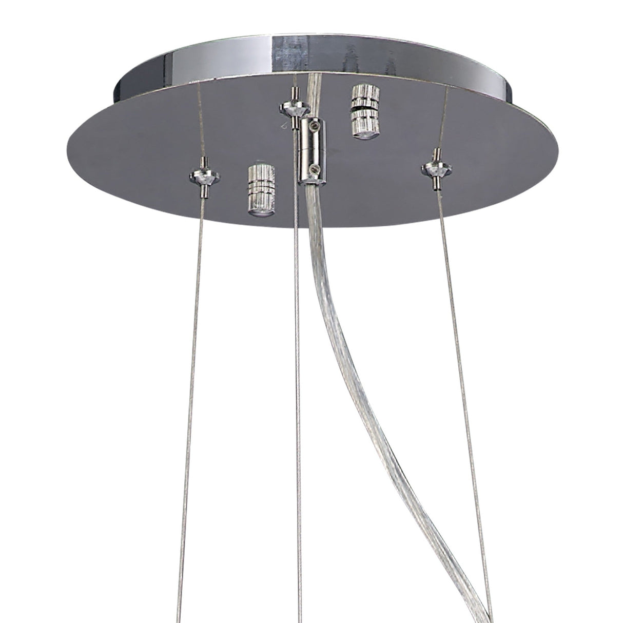 Sinclair 90cm 12 Light Chandelier - Polished Chrome