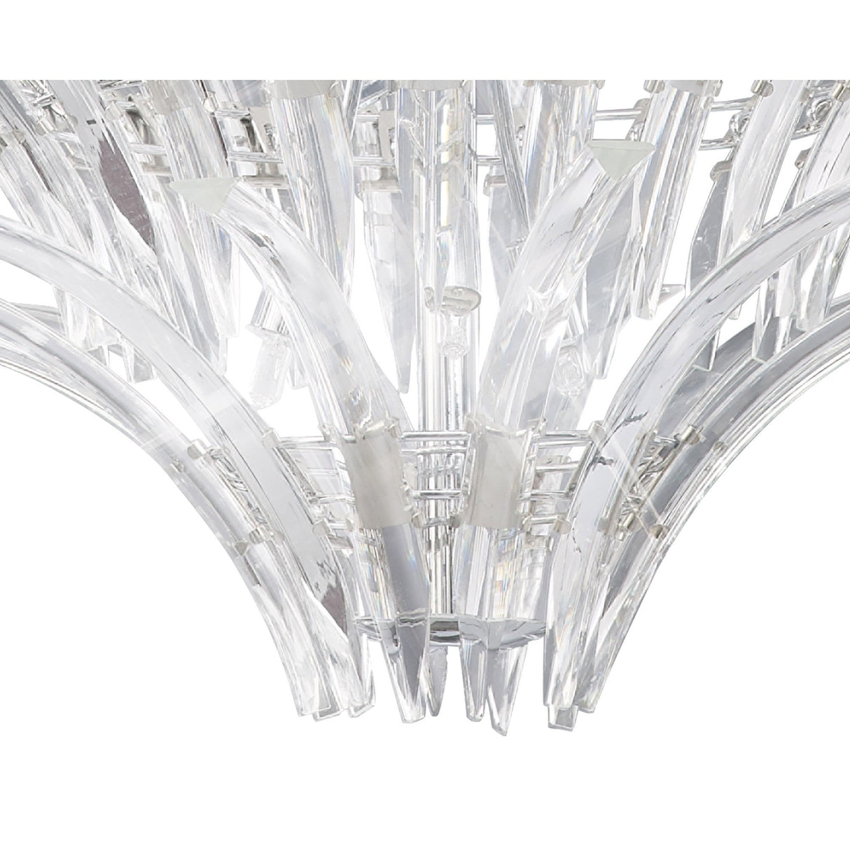 Sinclair 90cm 12 Light Chandelier - Polished Chrome