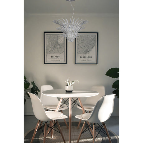 Sinclair 90cm 12 Light Chandelier - Polished Chrome