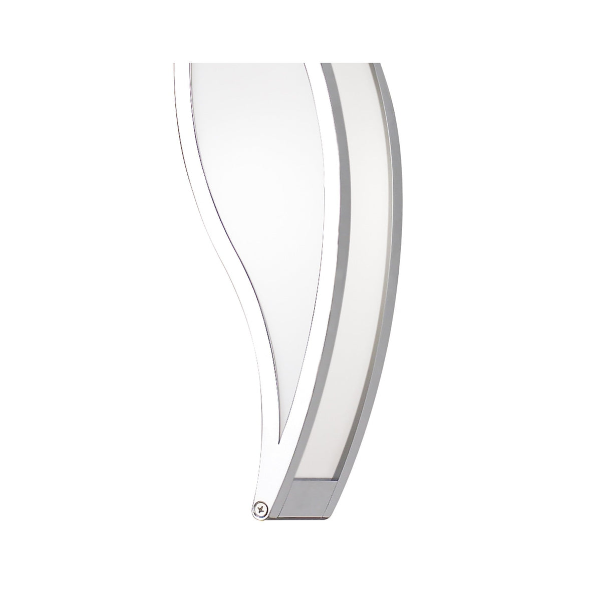 Sintesys 15cm 1 Light Pendant Light - Chrome & White