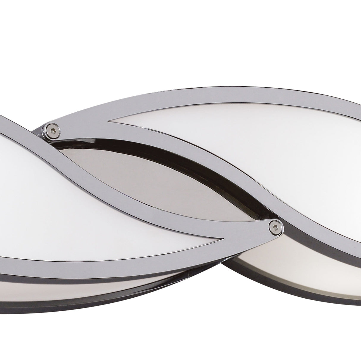 Sintesys Small 2 Light Wall Light - Polished Chrome