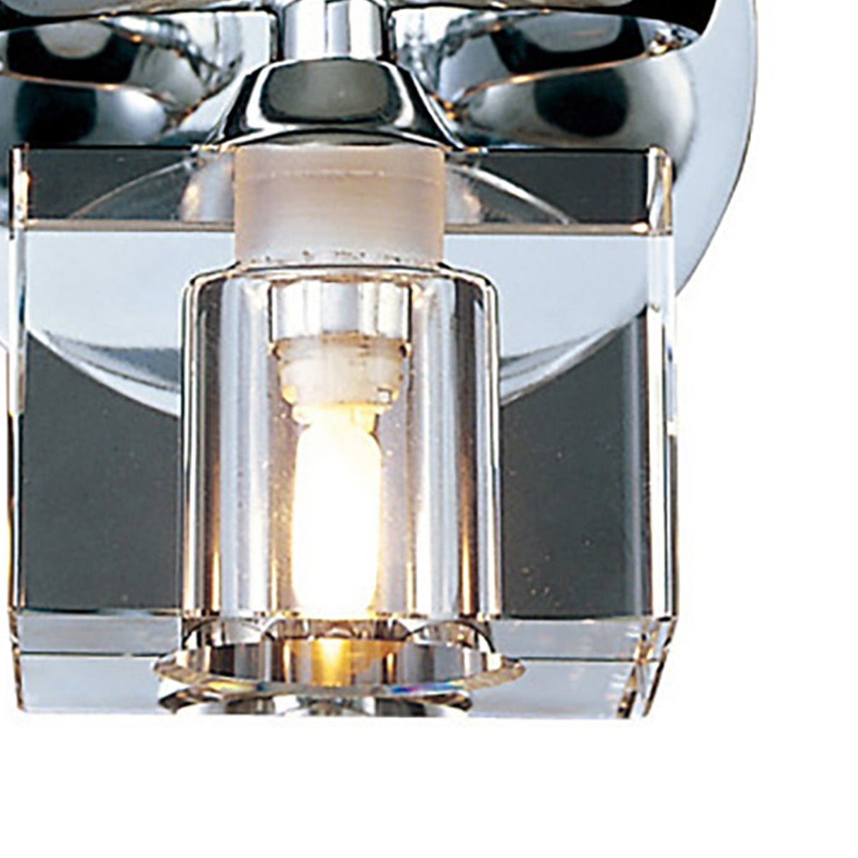 Sisco 1 Light Wall Light - Polished Chrome