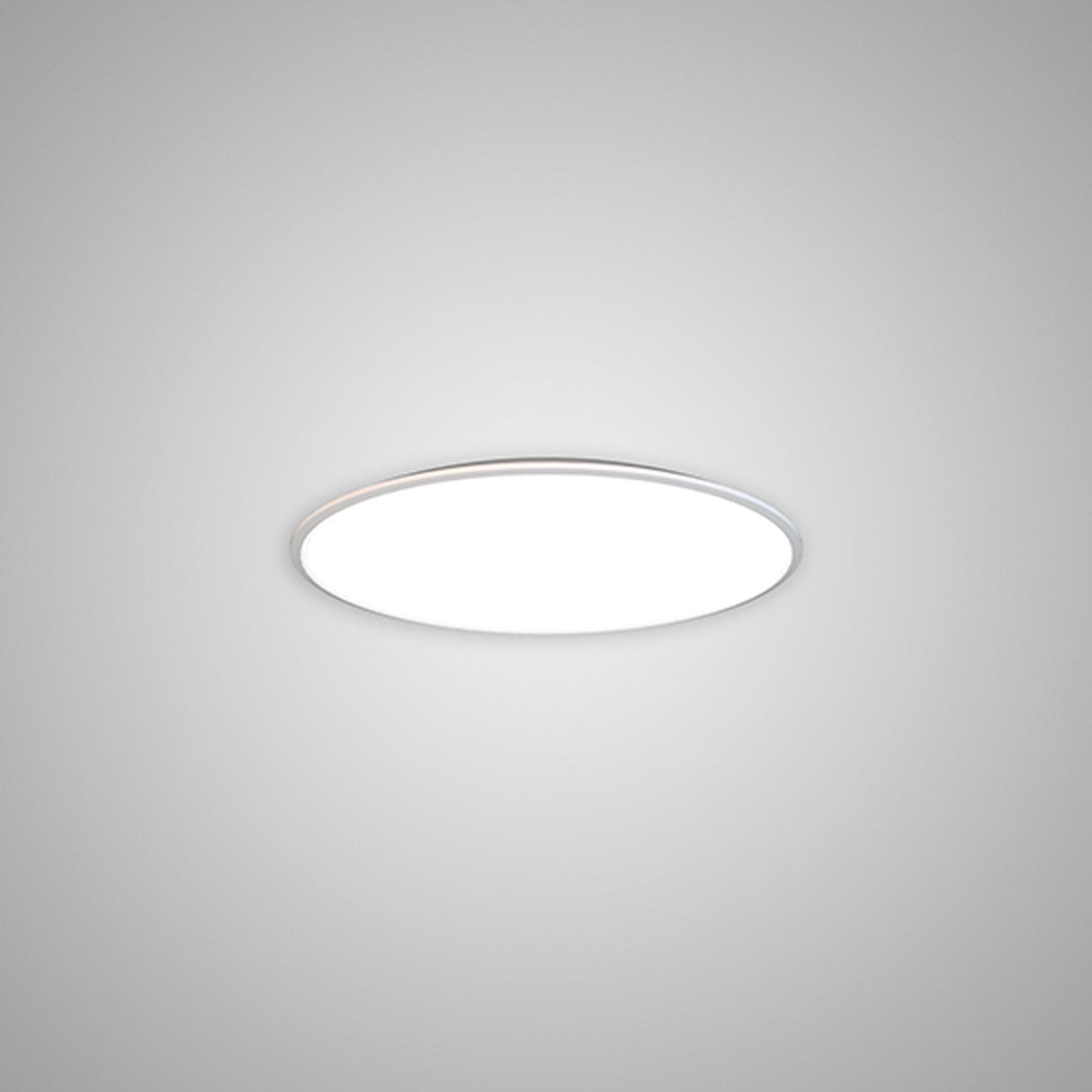 Slim LED Flush Ceiling Light 16W 3000K - White