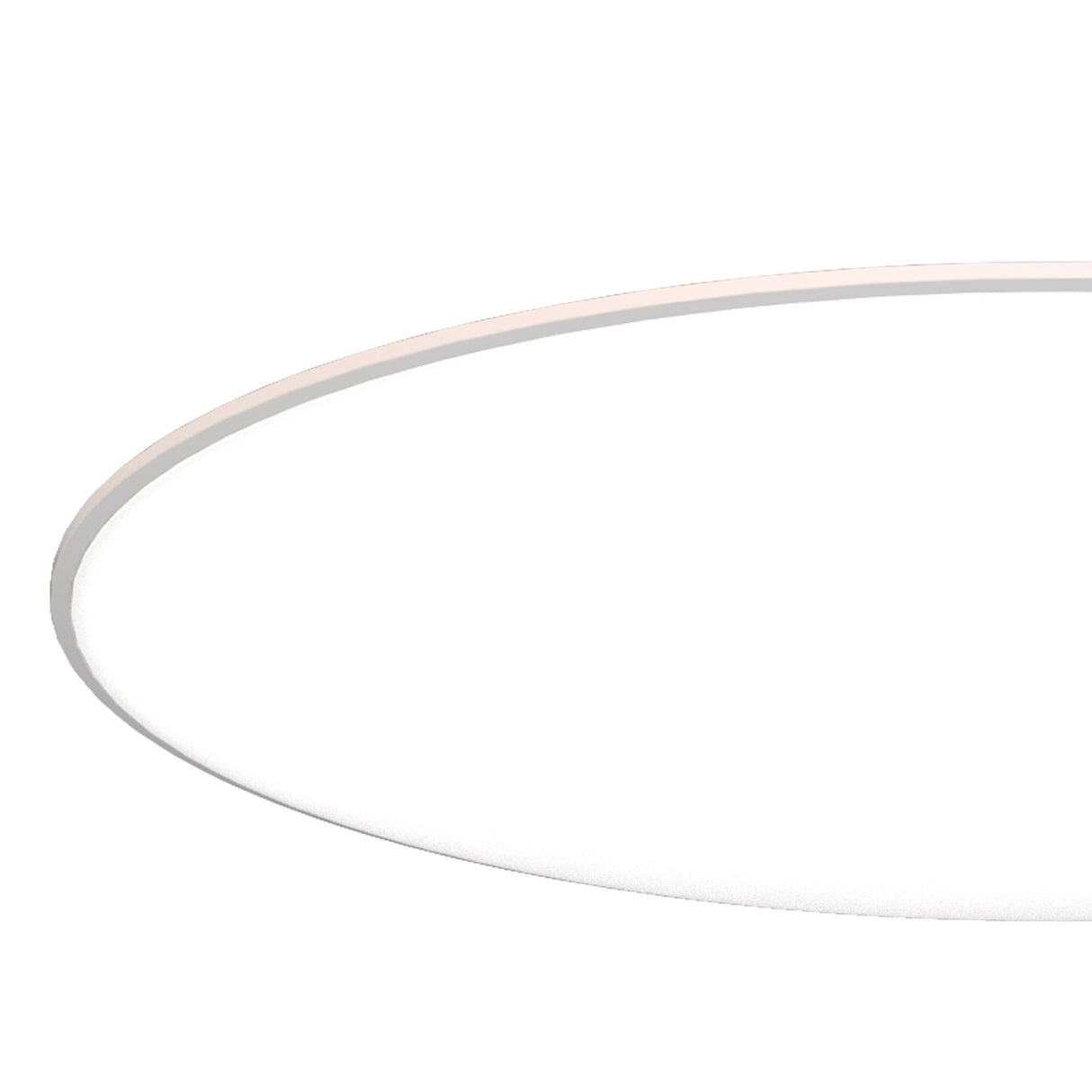 Slim LED Flush Ceiling Light 50W 4000K - White