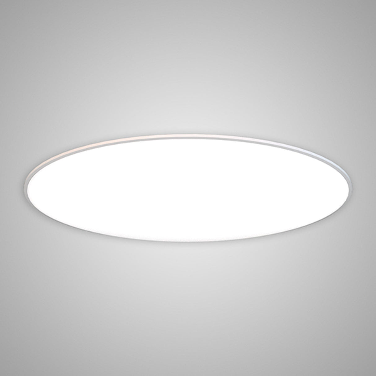 Slim LED Flush Ceiling Light 50W 4000K - White