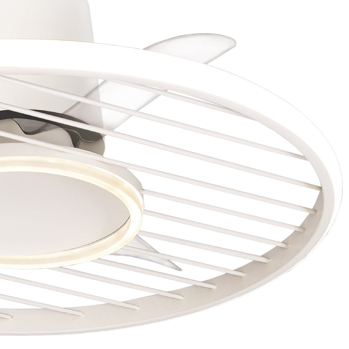 Soho CCT Dimmable LED Ceiling Fan Light With Remote & APP Control - White