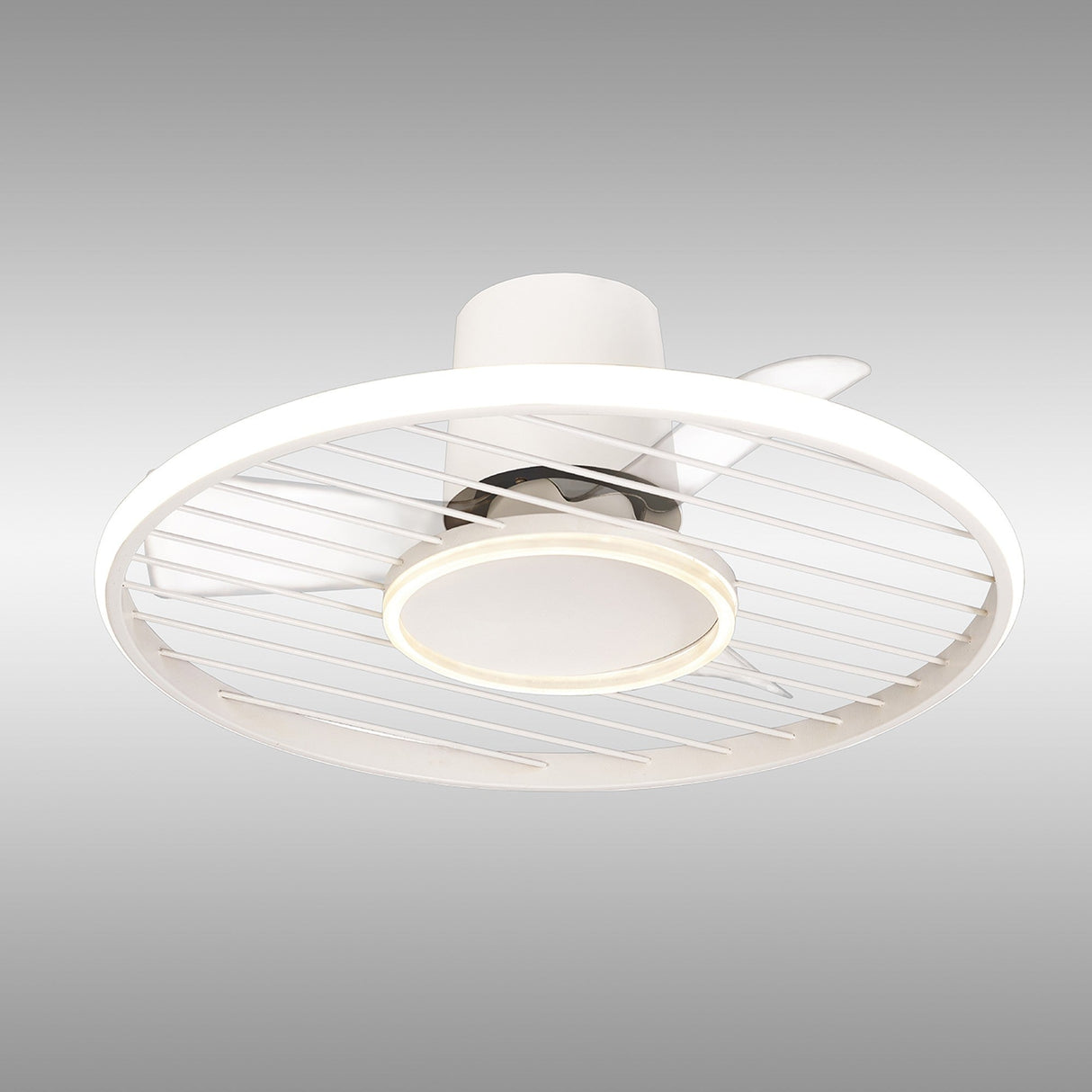 Soho CCT Dimmable LED Ceiling Fan Light With Remote & APP Control - White