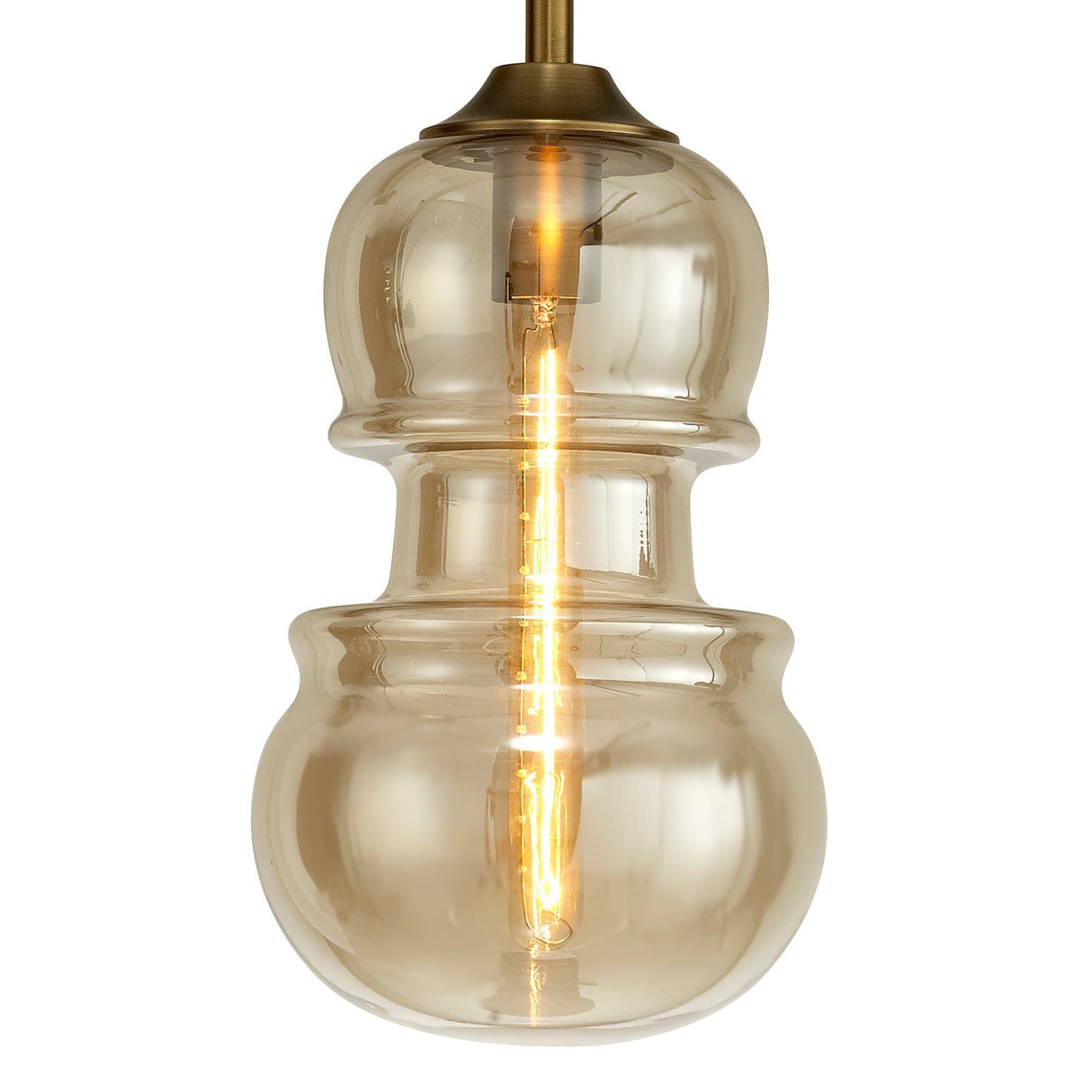 Sonata 22cm 1 Light Pendant Light - Bronze