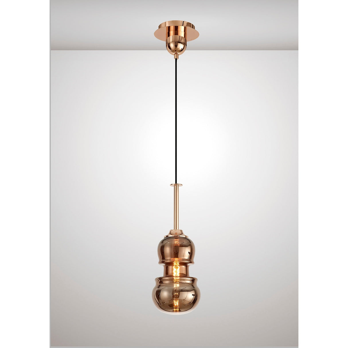 Sonata 15cm 1 Light Pendant Light - Copper