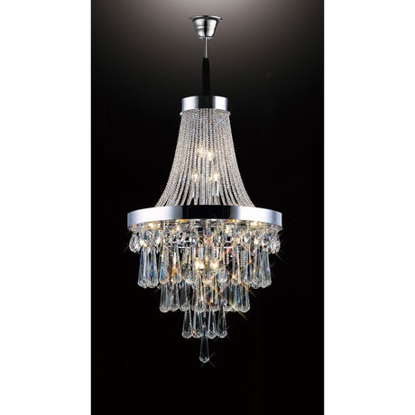 Sophia 60cm 13 Light Crystal Chandelier - Polished Chrome
