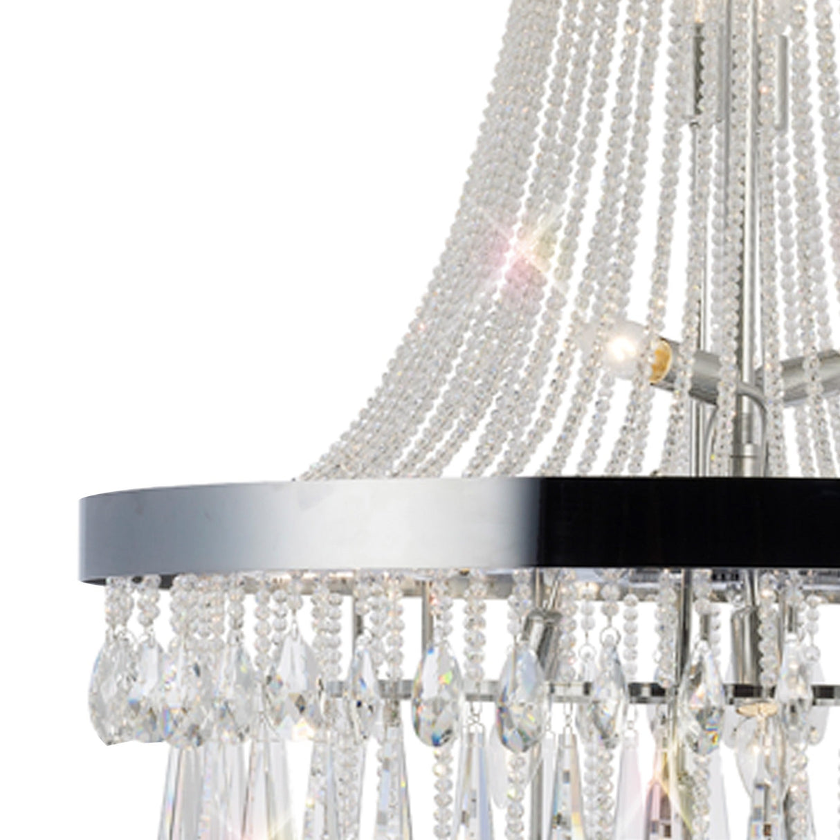 Sophia 81cm 17 Light Crystal Chandelier - Polished Chrome