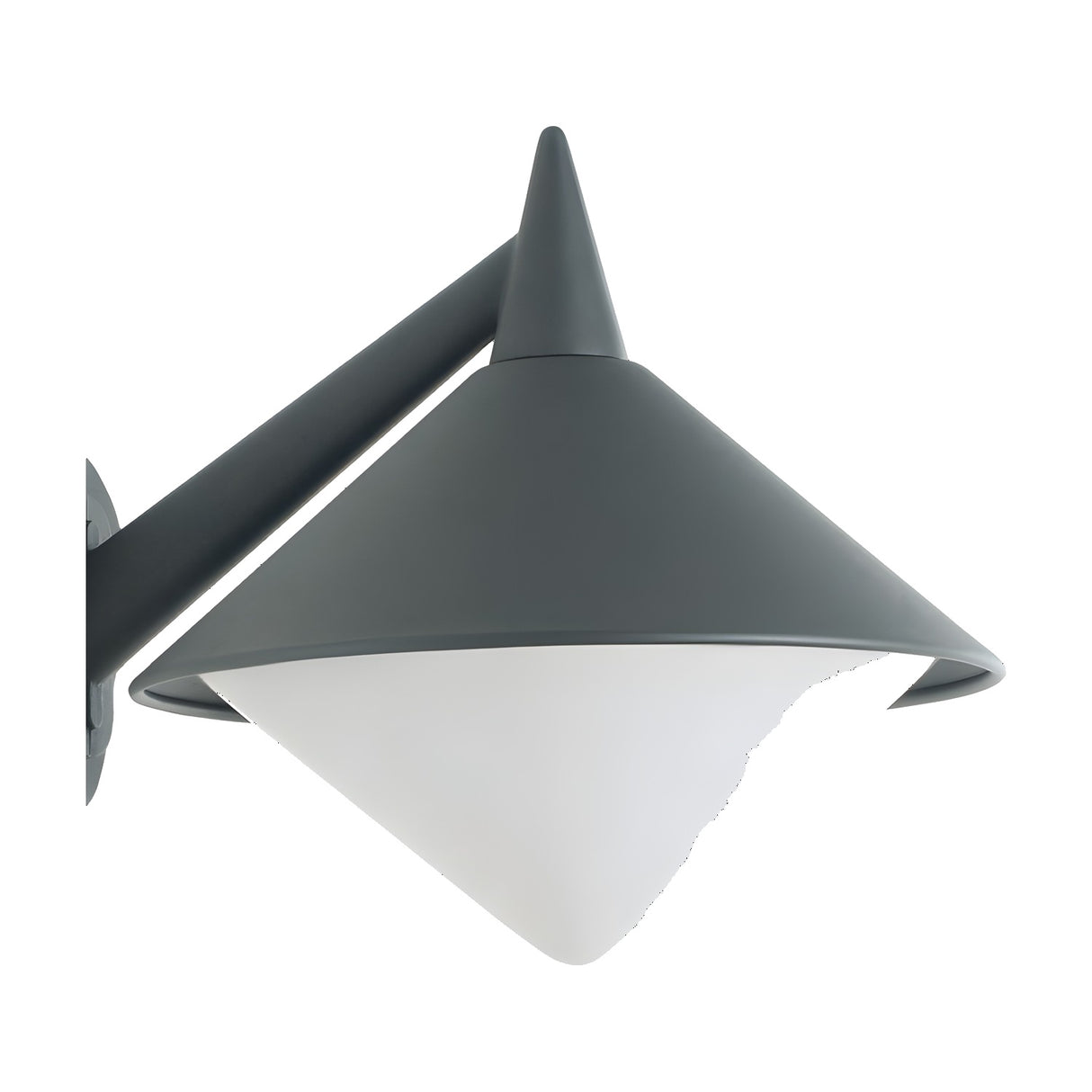 Splay Cast Aluminium Outdoor Hanging Wall Lantern