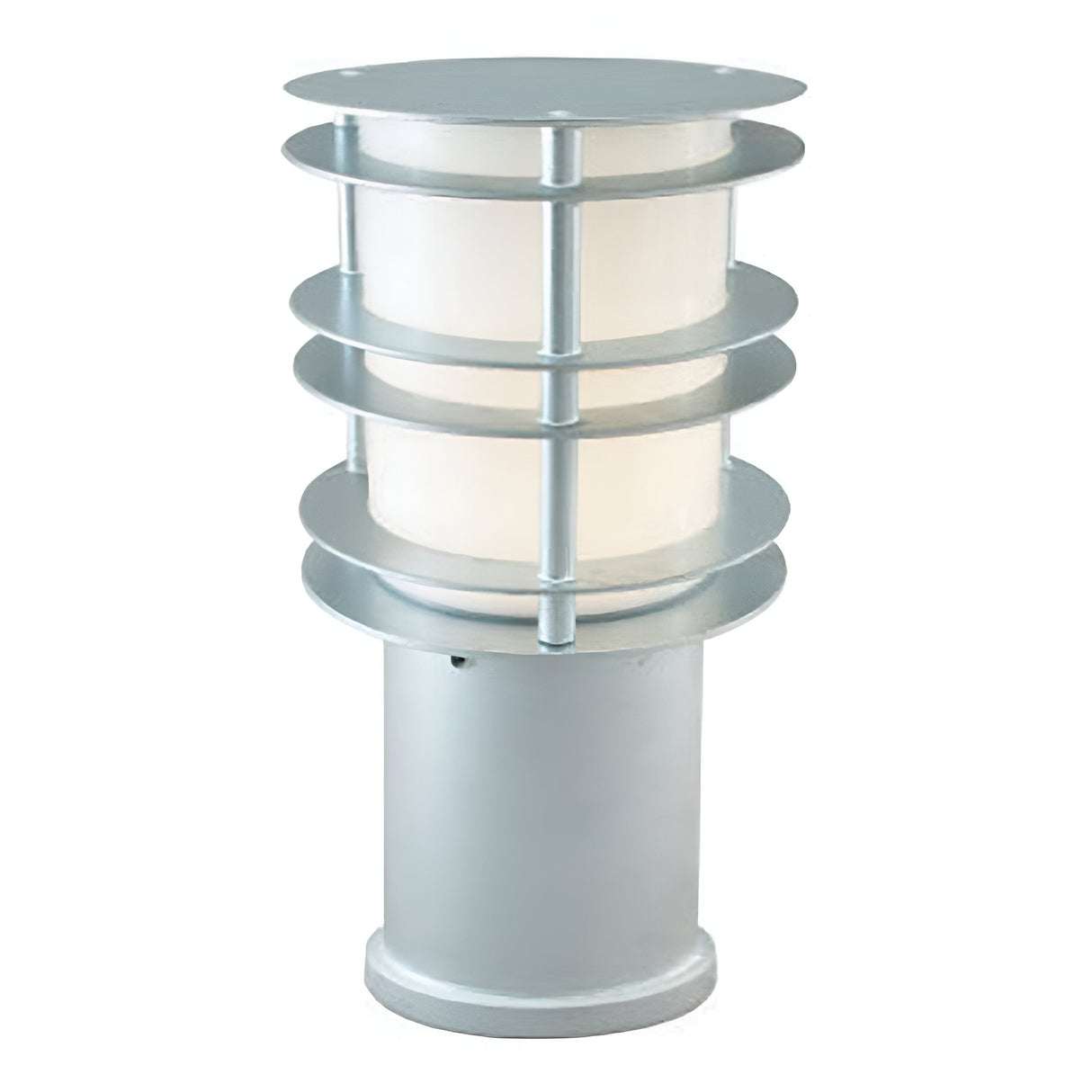 Stockholm Small Bollard Galvanised - Galvanised