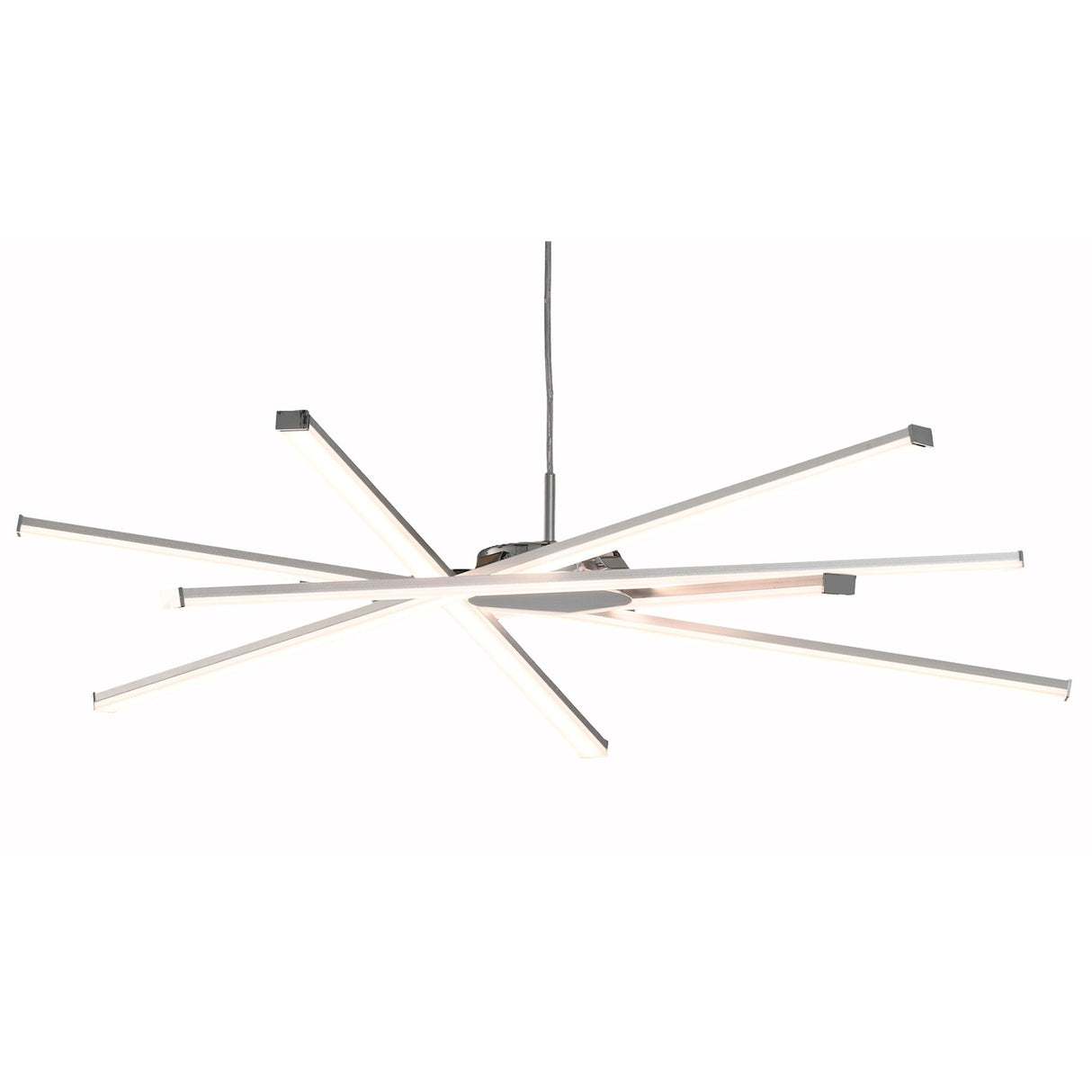 Star 69cm Dimmable LED Chandelier 42W 3000K - Chrome