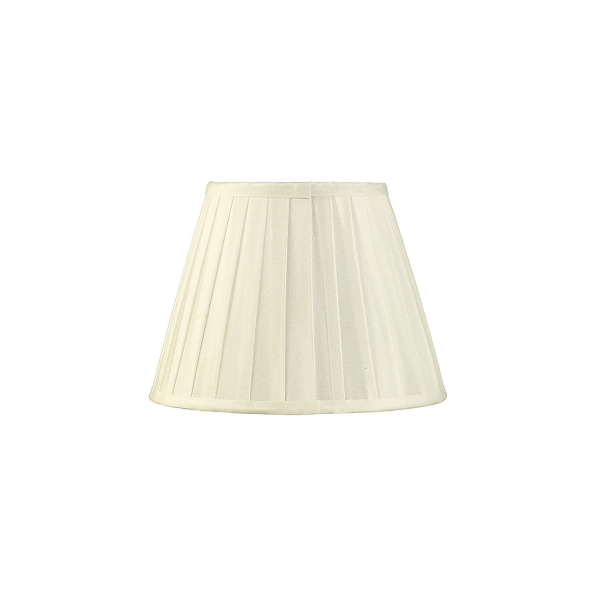 Stella Round Lampshade - Ivory, 15/25cm x 18.8cm