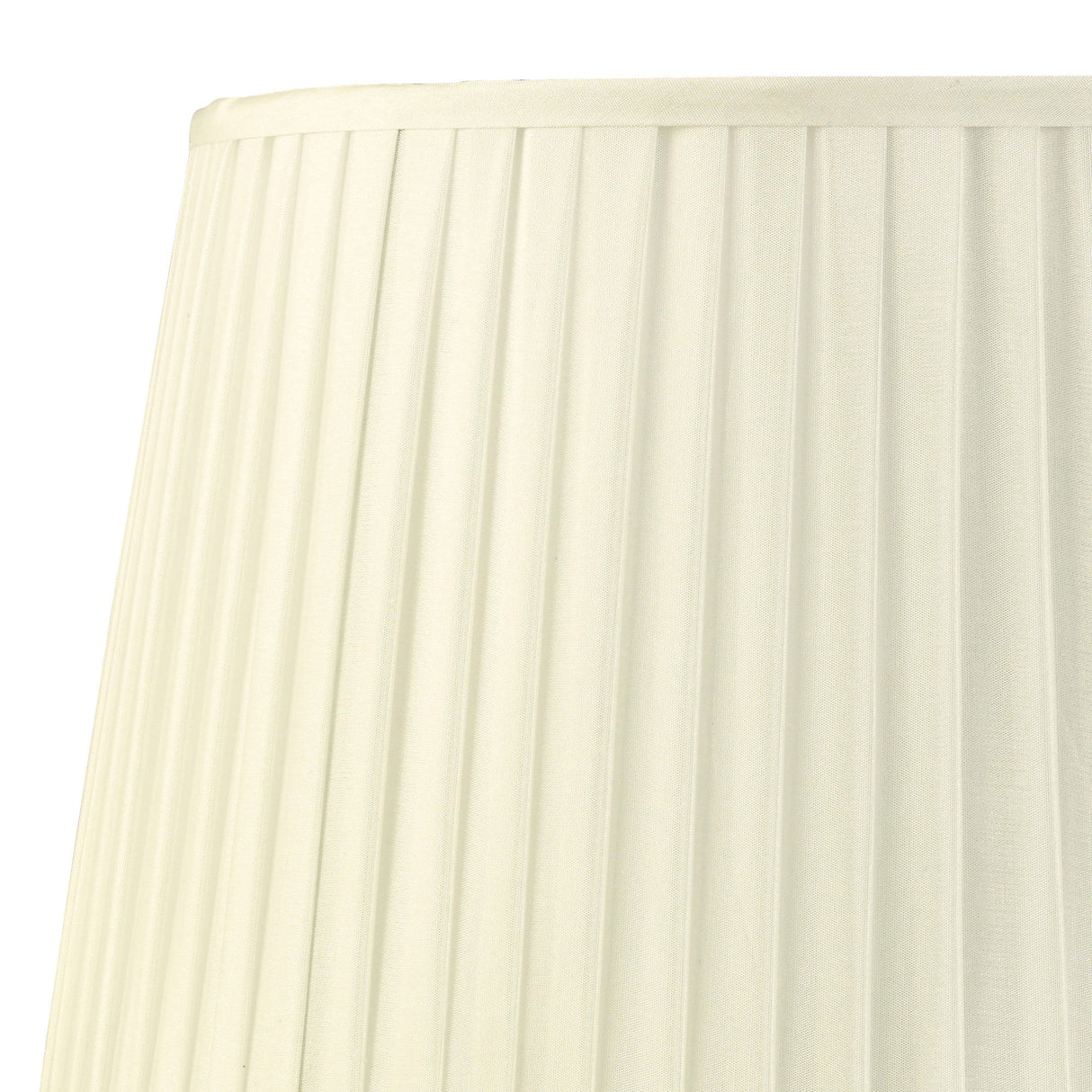 Stella Round Lampshade - Ivory, 35/40cm x 26.3cm