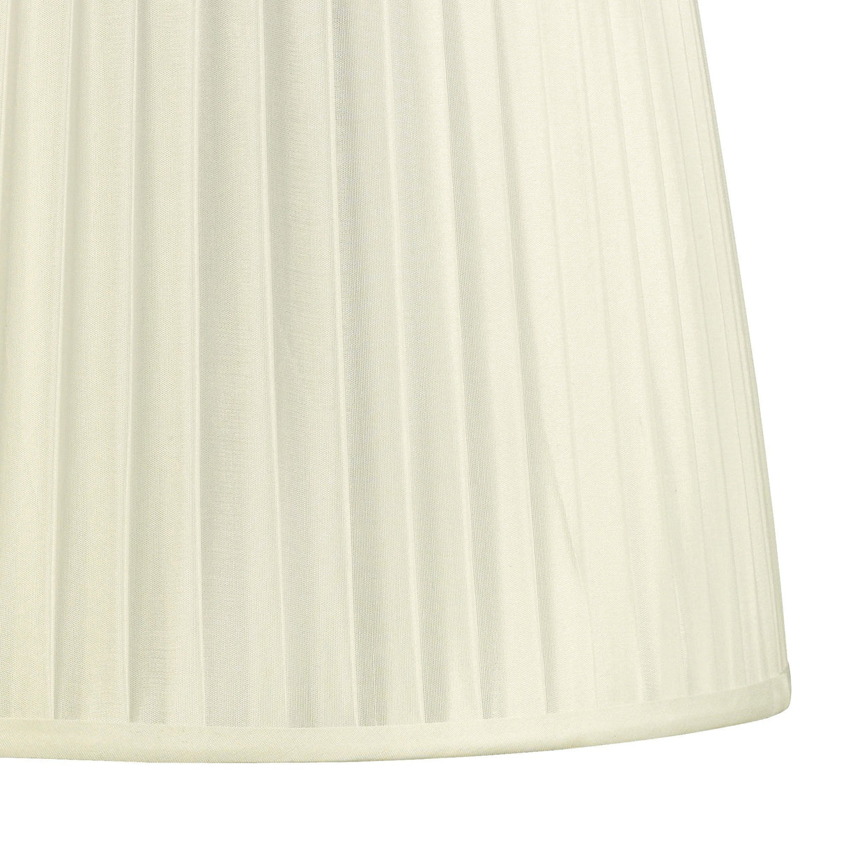 Stella Round Lampshade - Ivory, 35/40cm x 26.3cm