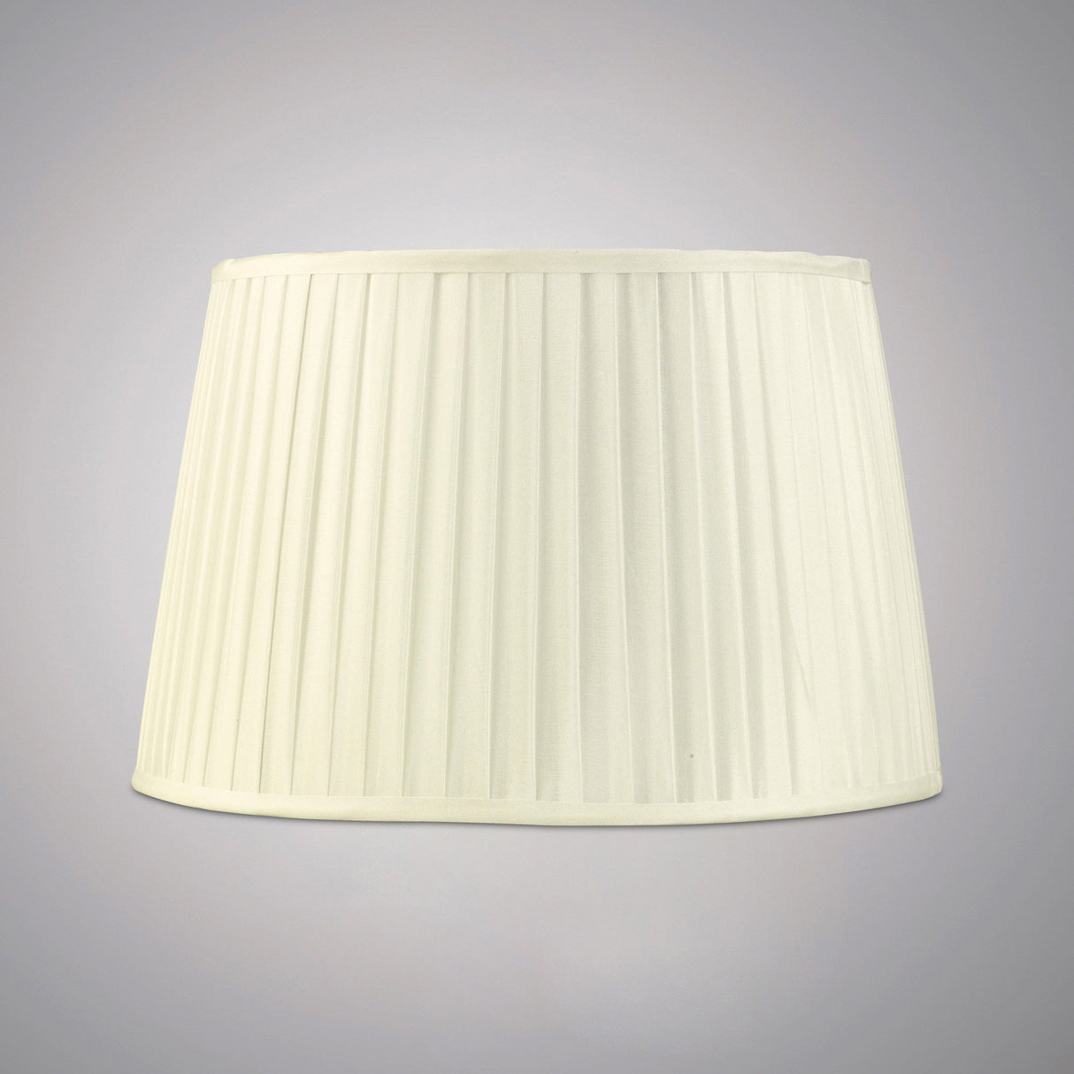 Stella Round Lampshade - Ivory, 35/40cm x 26.3cm