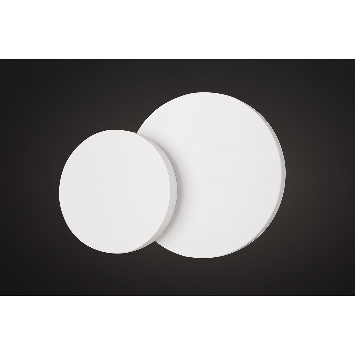 Tahiti Circles LED Wall Light 5W 3000K - Matt White