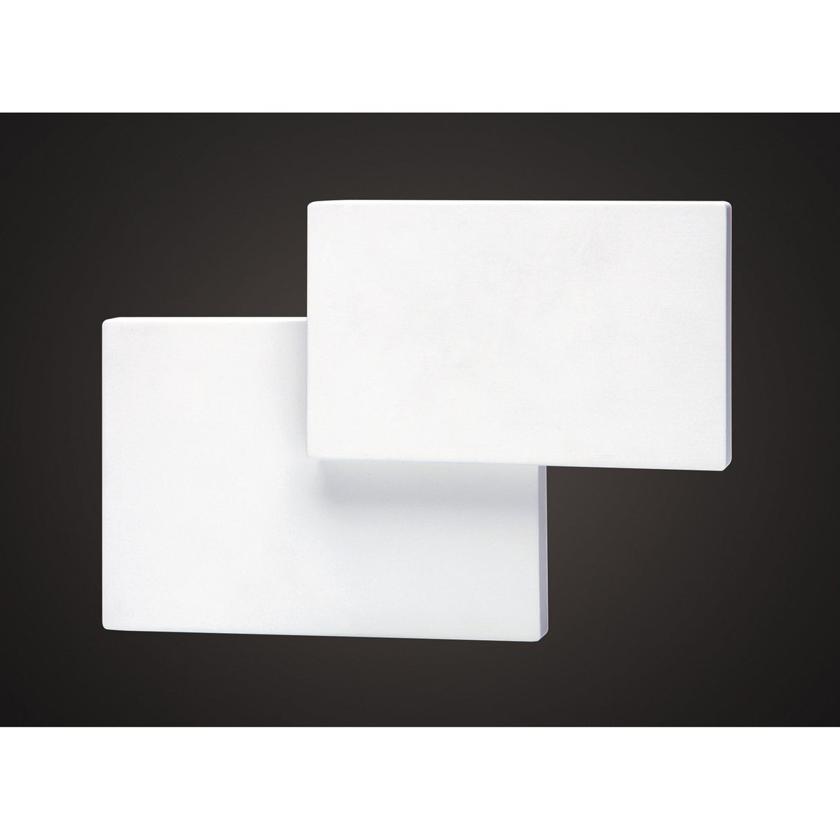 Tahiti Rectangles LED Wall Light 5W 3000K - Matt White