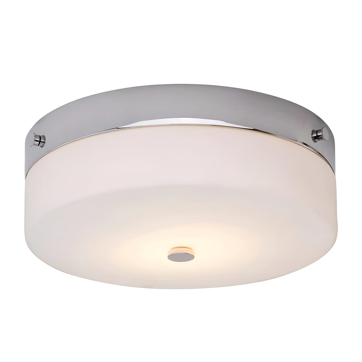 Tamar 1 Light Large Flush - Polished Chrome