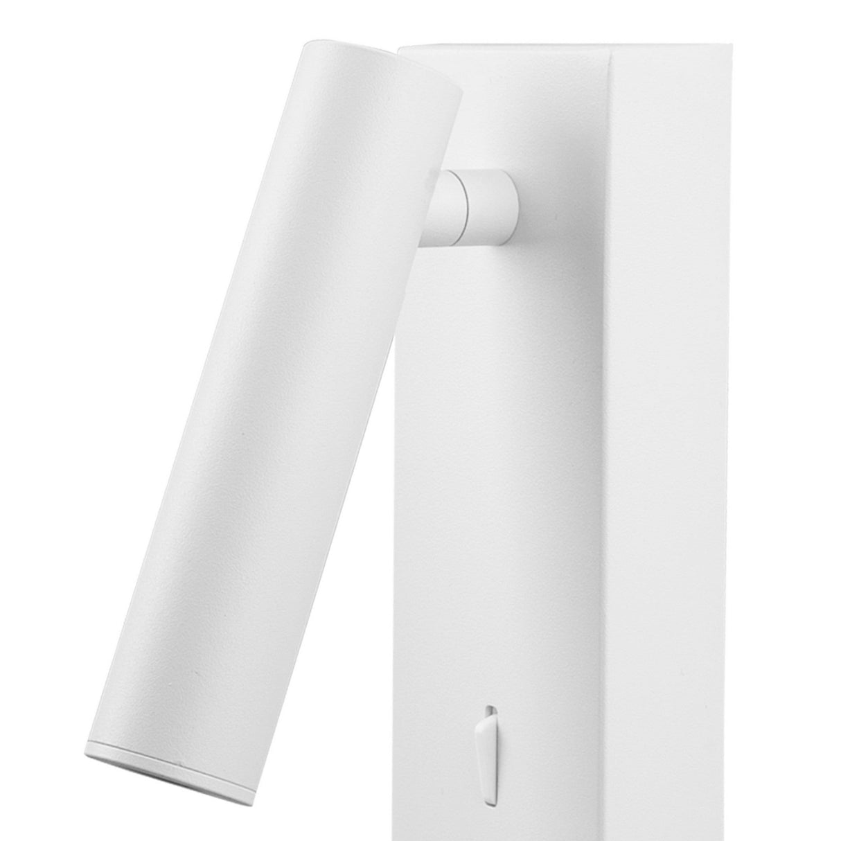 Tarifa III Adjustable LED Wall/Reading Light With USB-C & Switch - White