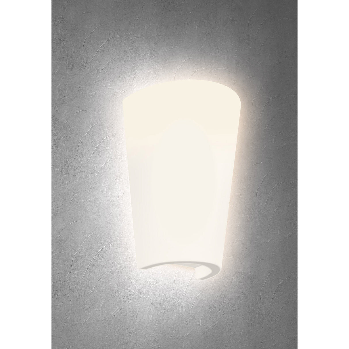 Teja 1 Light Outdoor Wall Light - White