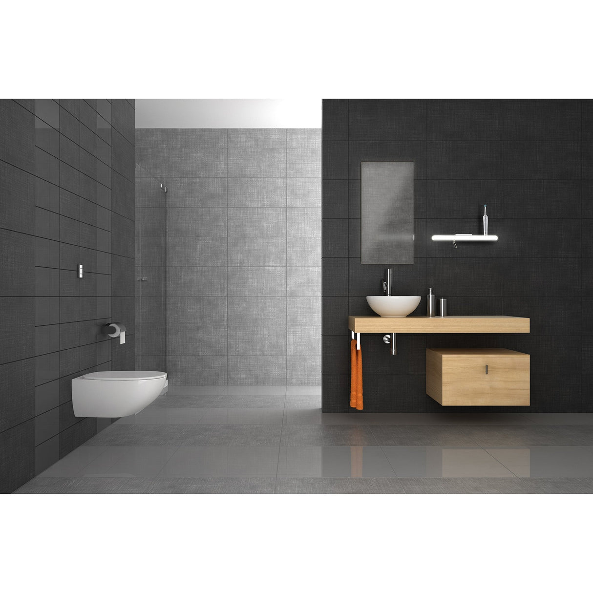 Tenerife LED Wall Light With Shelf & USB 8W 4000K - White