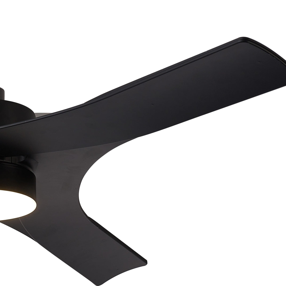 Thai CCT Dimmable LED Ceiling Fan Light With Remote & APP Control - Black