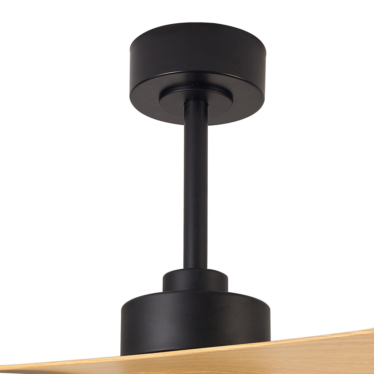 Thai CCT Dimmable LED Ceiling Fan Light With Remote & APP Control - Brown/Black