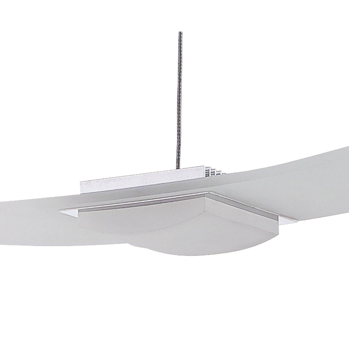 Thea LED Linear Suspension Light - Satin Chrome