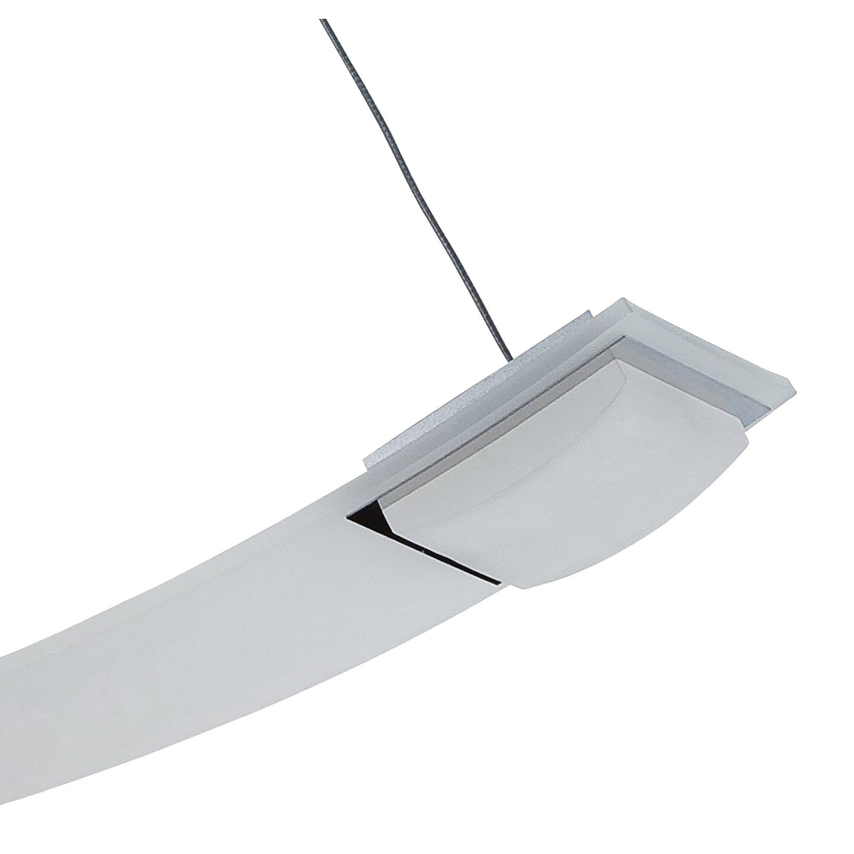 Thea LED Linear Suspension Light - Satin Chrome